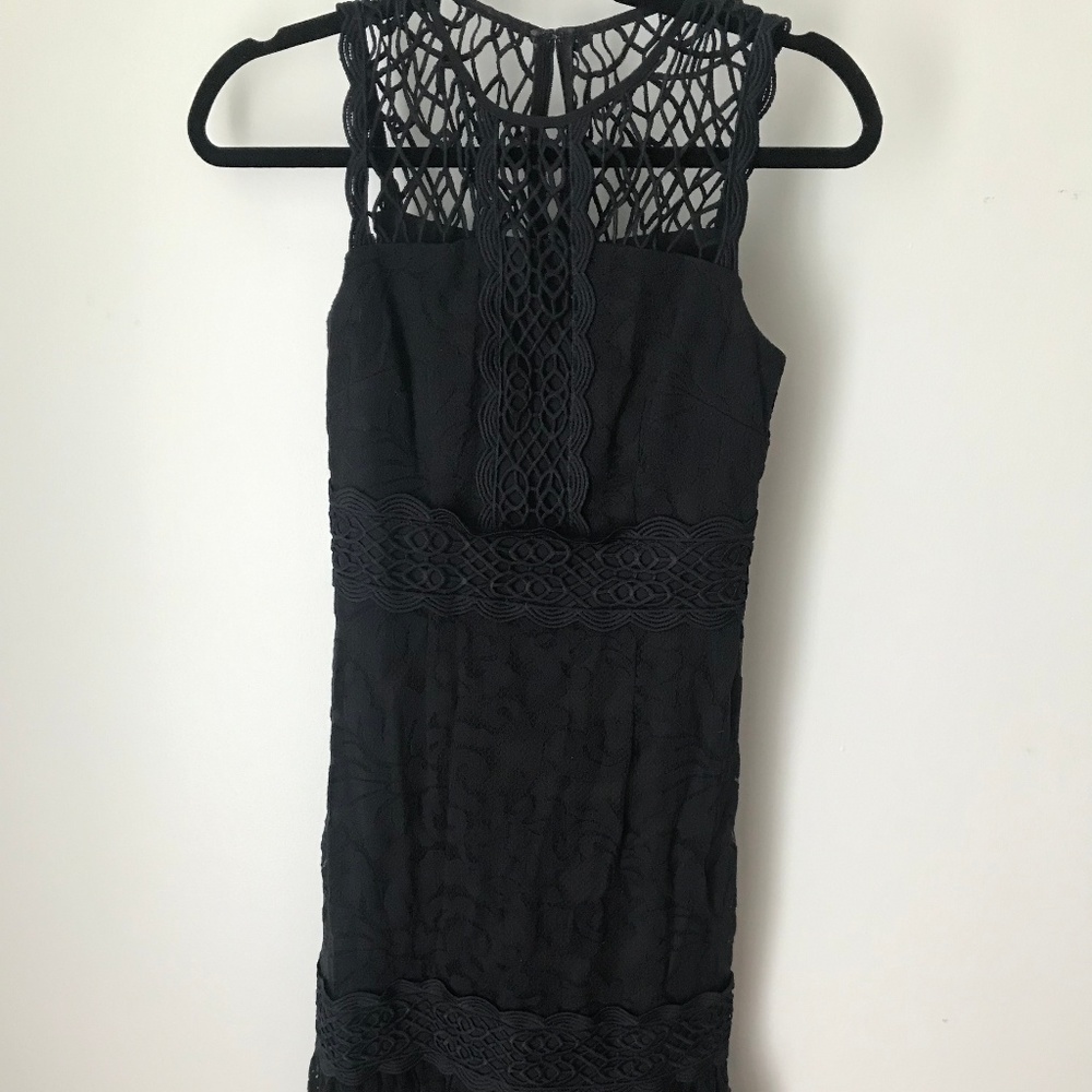 Navy Antonio Milani Midi Dress